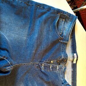 Size 22 Jeans, frayed hem